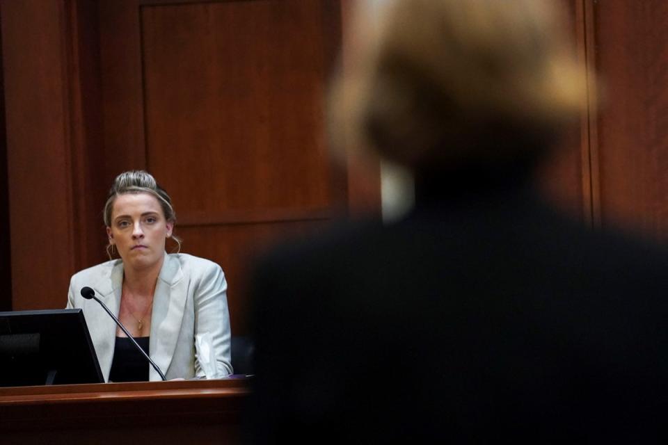 Whitney Henriquez testifies on 18 May (REUTERS)