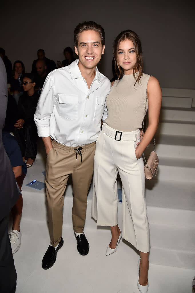 NYFW: Dylan Sprouse and Barbara Palvin at Boss