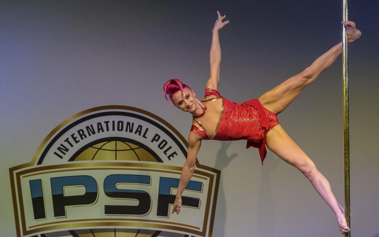 Pole dancing's recognition as a sport could see it included in the Olympics - IPSF / SWNS.com