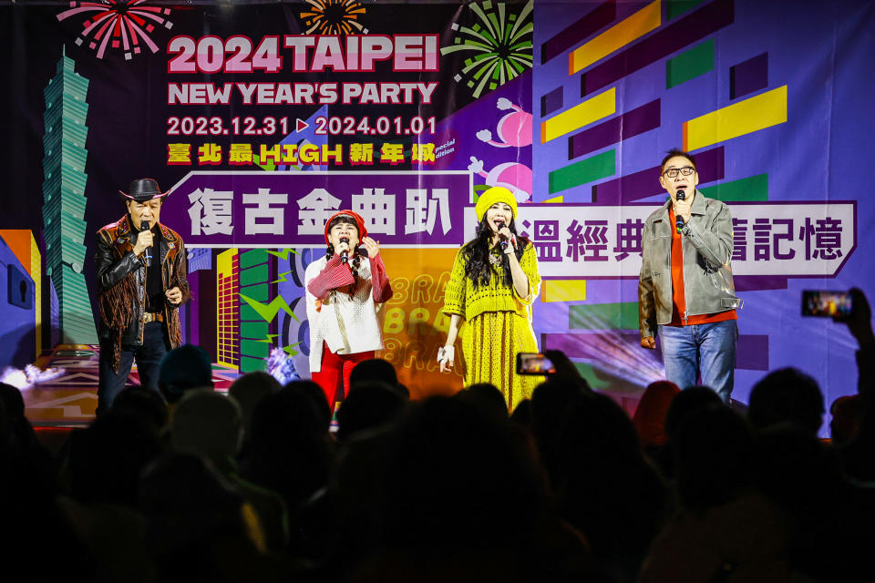 ▲今年打造1+4多元舞台，此為「復古金曲趴」民歌演出。