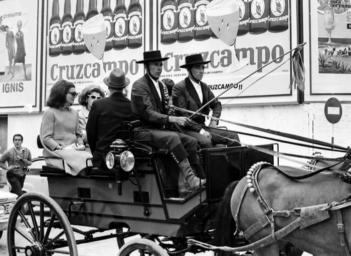 Jacqueline Kennedy en la Feria de Abril