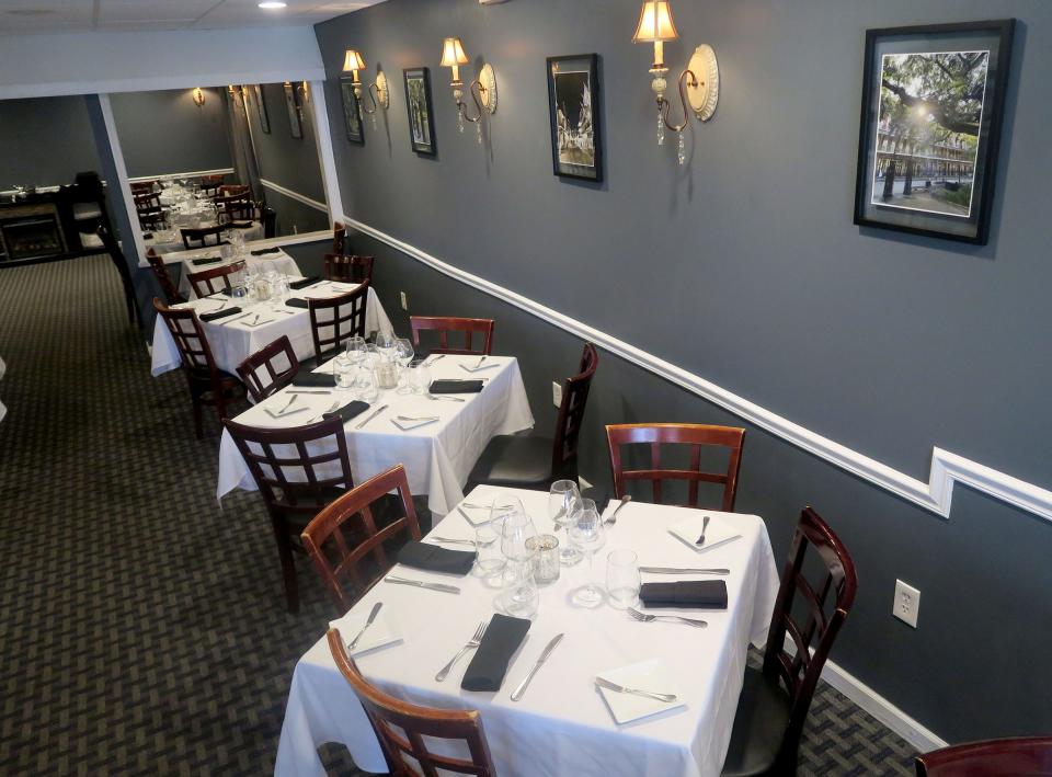 Interior of Daniel's Bistro in Point Pleasant Beach, owned by Moussa Bass, is shown Monday, March 6, 2023.