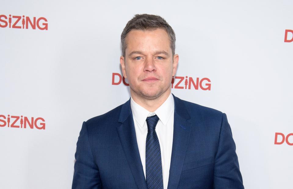 Matt Damon tried it in 2017