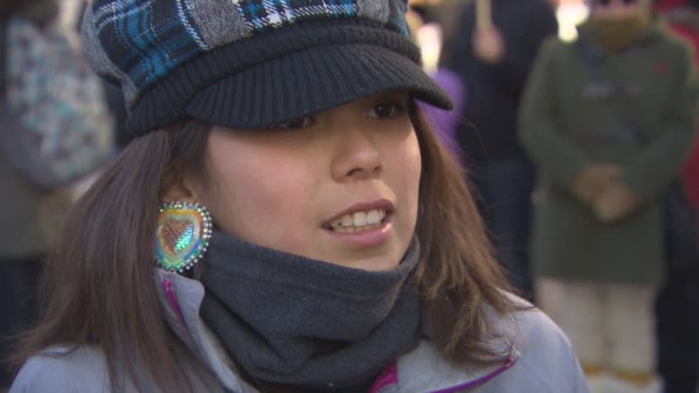 'This is love for Tina': Crowd marches for change in honour of Tina Fontaine in Winnipeg