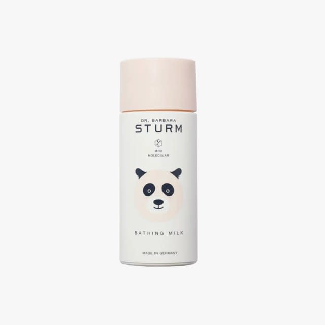 Hollywood’s favorite dermatologist Dr. Barbara Sturm launches an adorably chic baby beauty line that includes bathing milk and hair care.