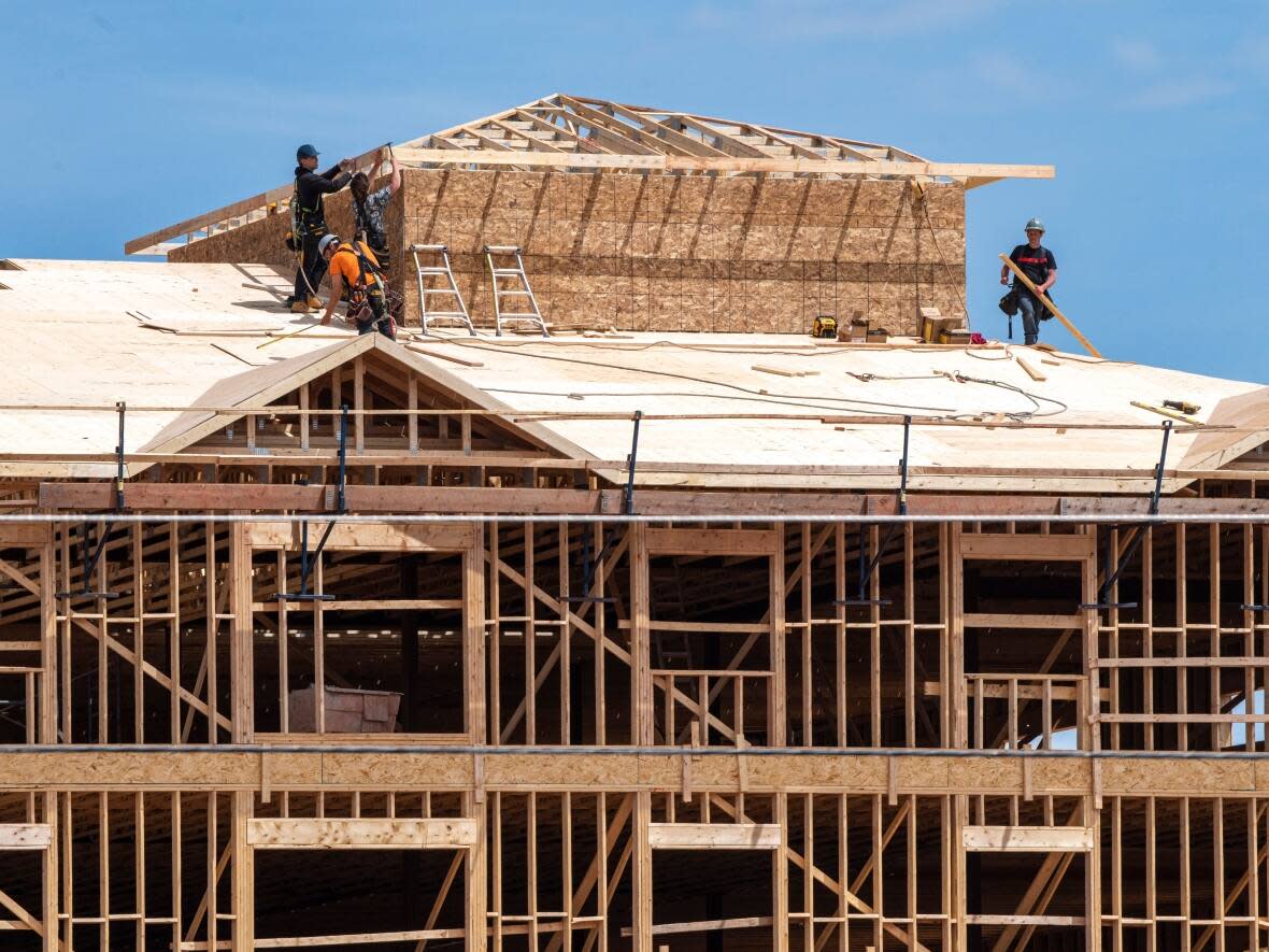 Developers have struggled to keep up with housing demand as the population grows. (Brian McInnis/CBC - image credit)