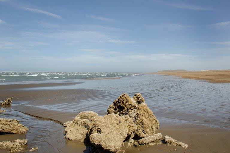 La extensión de la playa es kilométrica