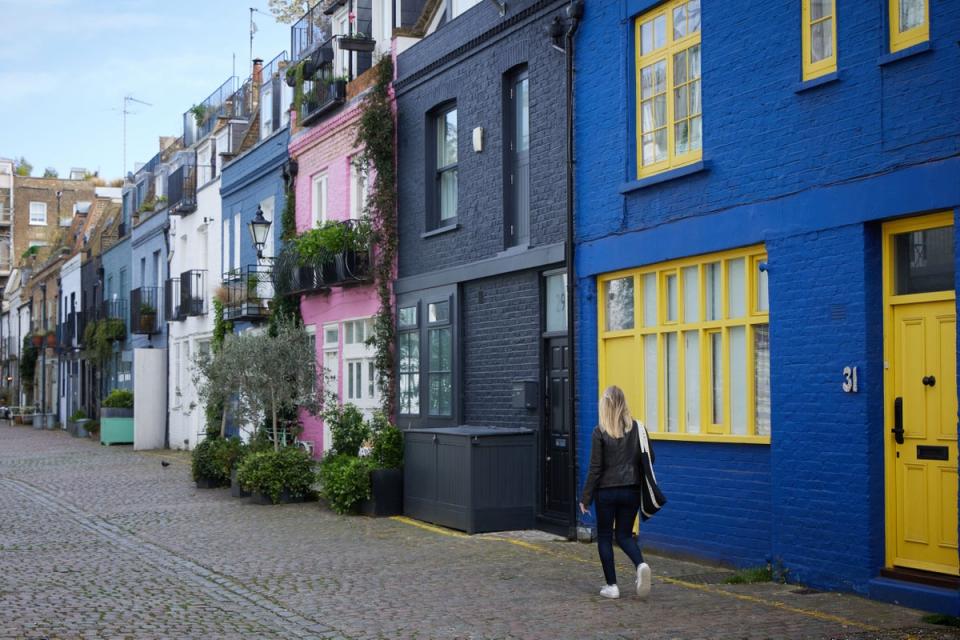 Characterful streets: St Luke’s Mews in Notting Hill (Matt Writtle)