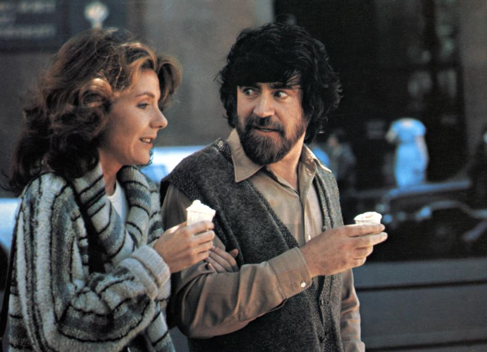 Jill Clayburgh and Alan Bates in An Unmarried Woman.