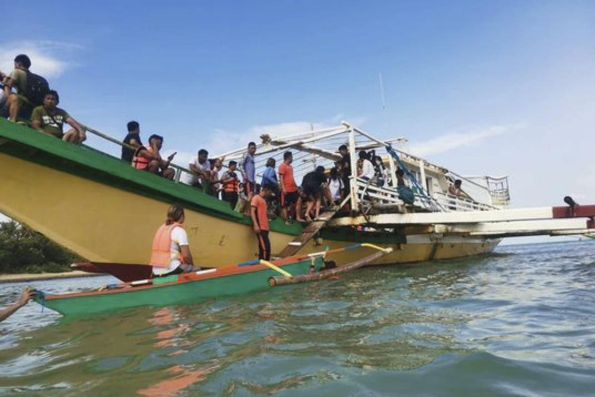 Fierce winds caused panic on ferry that capsized in Philippines