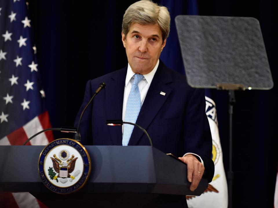 Secretary of State John Kerry in 2016.