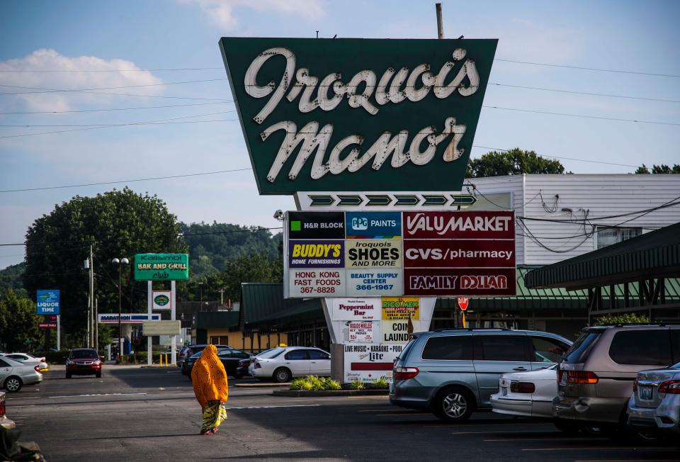 Iroquois Manor has become the hub of local commerce for many in the immigrant community as well as those wanting to eat at authentic vietnamese and Somalian cuisine.  June 4, 2019.