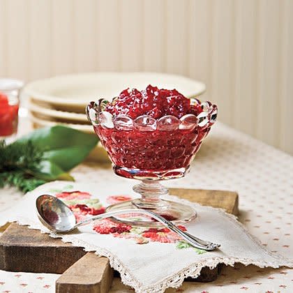 Grandma Erma's Spirited Cranberry Sauce