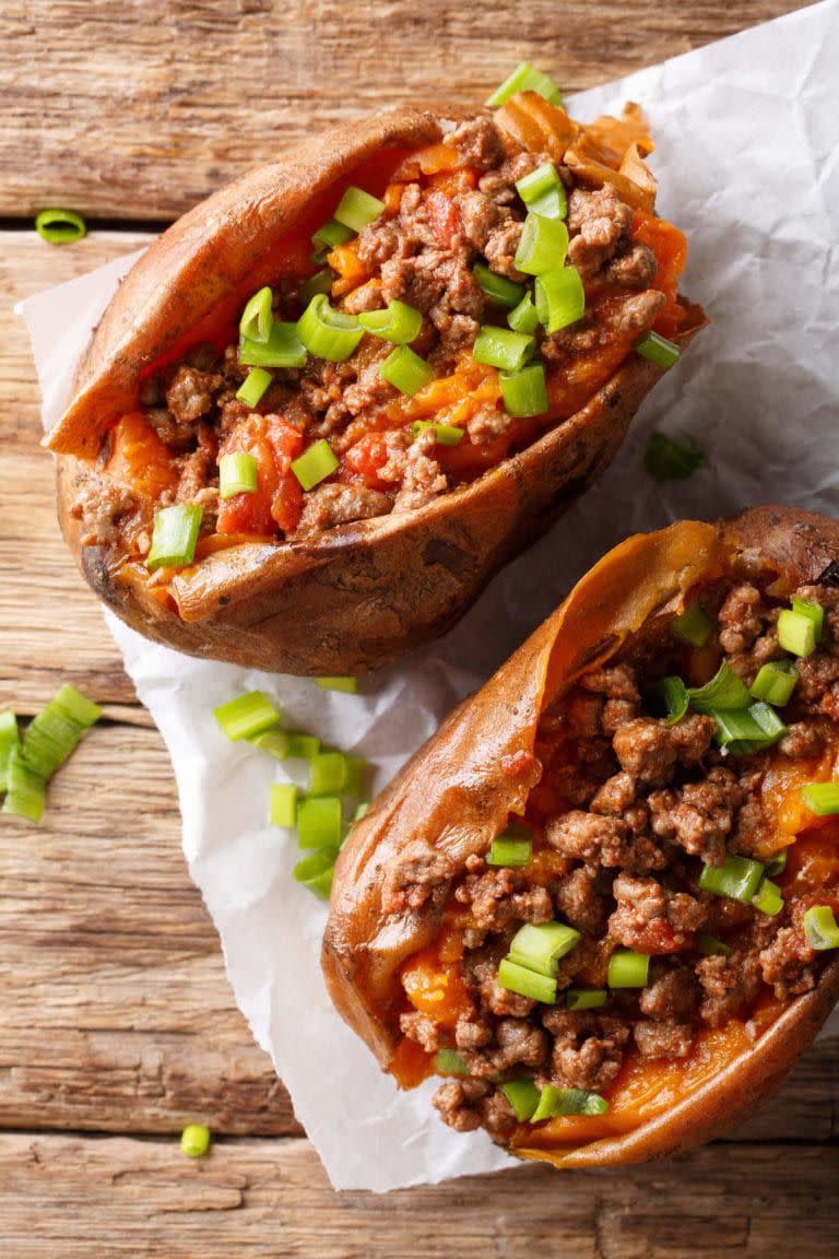 Sloppy Joe Sweet Potato