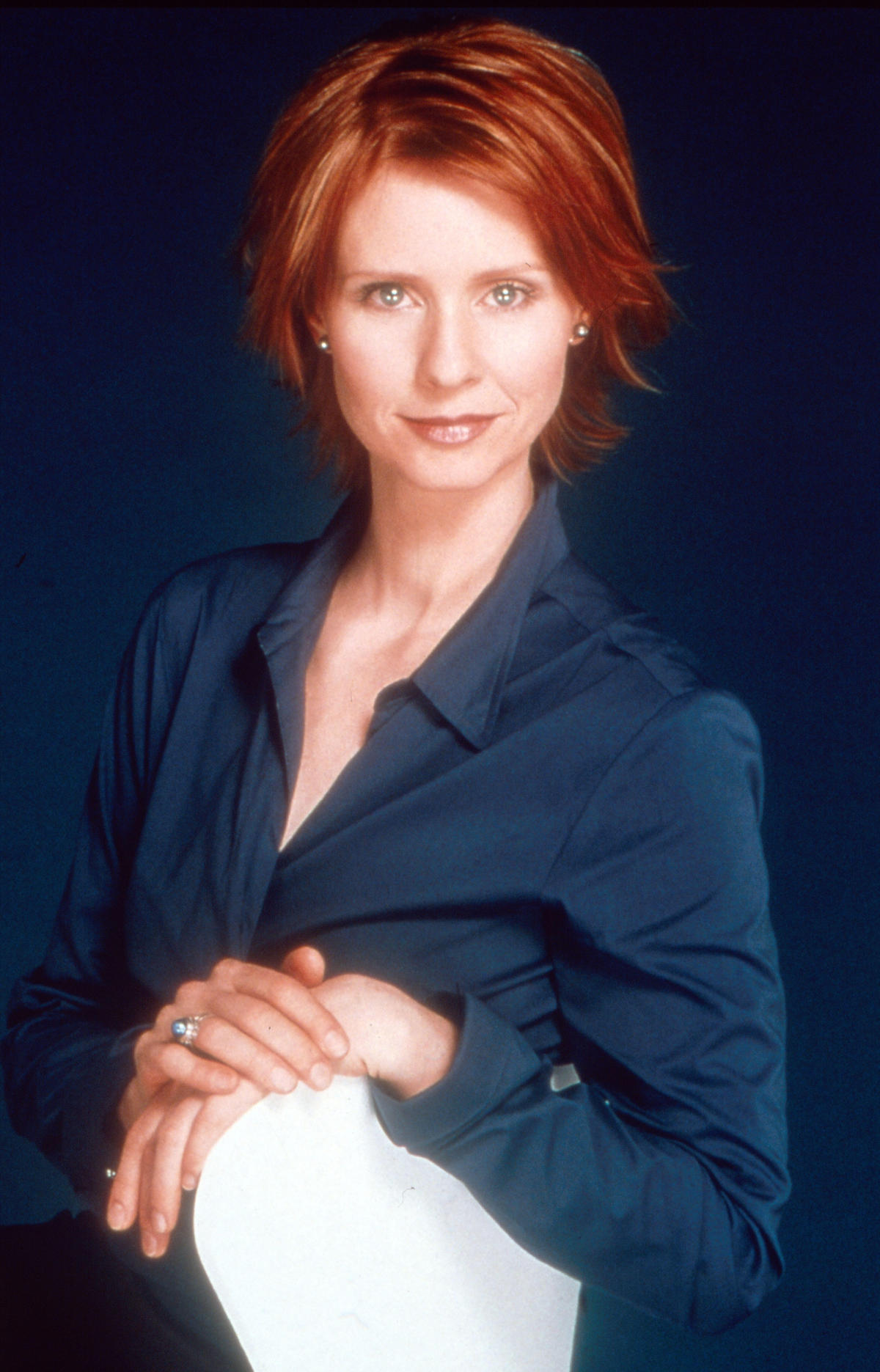 Cynthia Nixon, ex 'Sex and the City', raspou o cabelo. Relembre outras carecas  famosas - Gente - iG