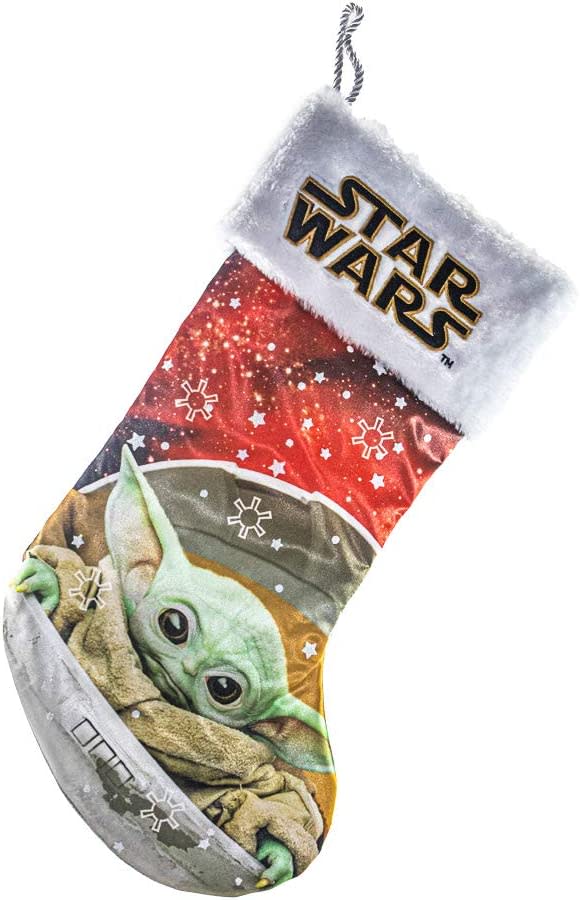 Kurt S. Adler Star Wars Grogu The Child Christmas Stocking