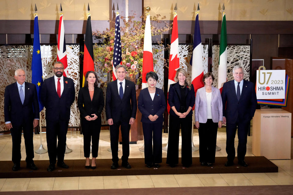 Die G7-Runde wirtschaftsstarker Demokratien.