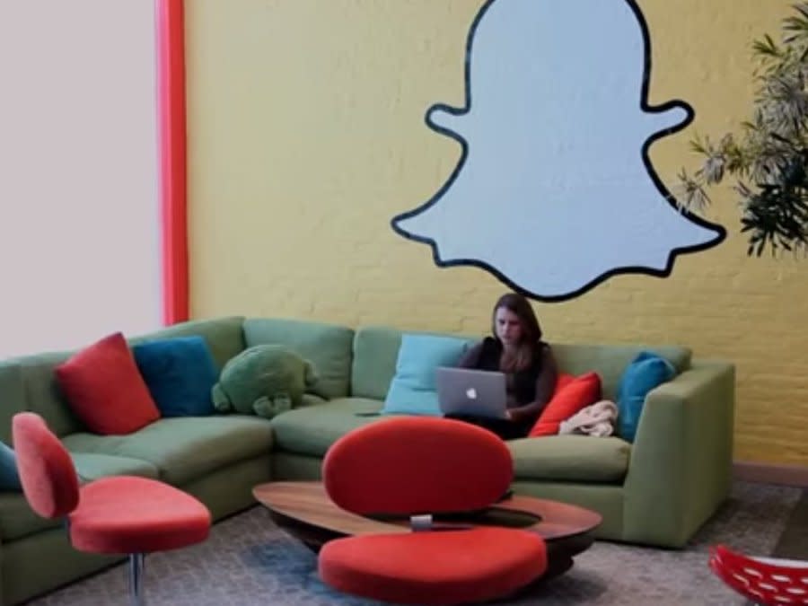 snapchat employees office