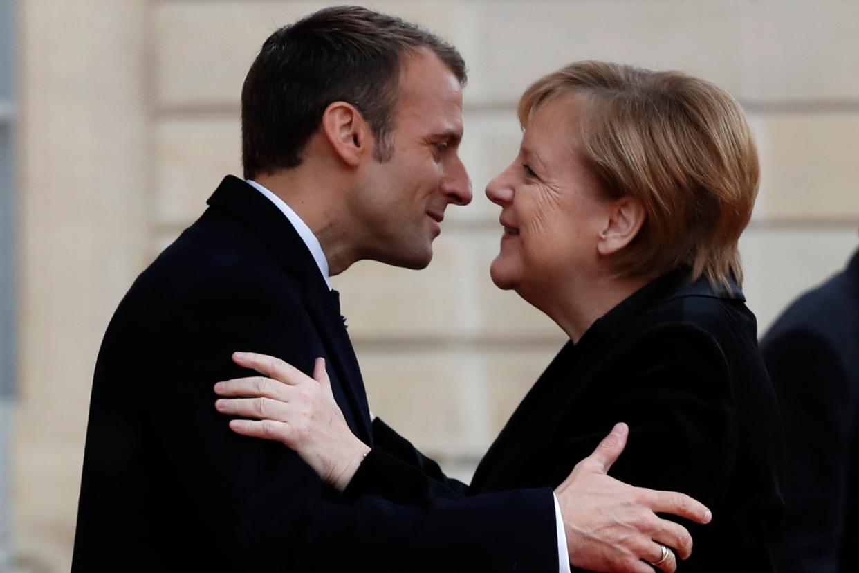 On-off affair: relations between Macron and Merkel move between chilly and warm: AP