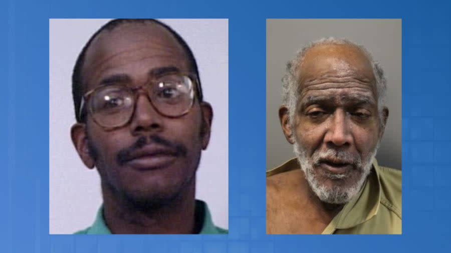 Side-by-side showing a younger Xavier Battice and a recent photograph of him. (Images courtesy of the Montgomery County Department of Police)