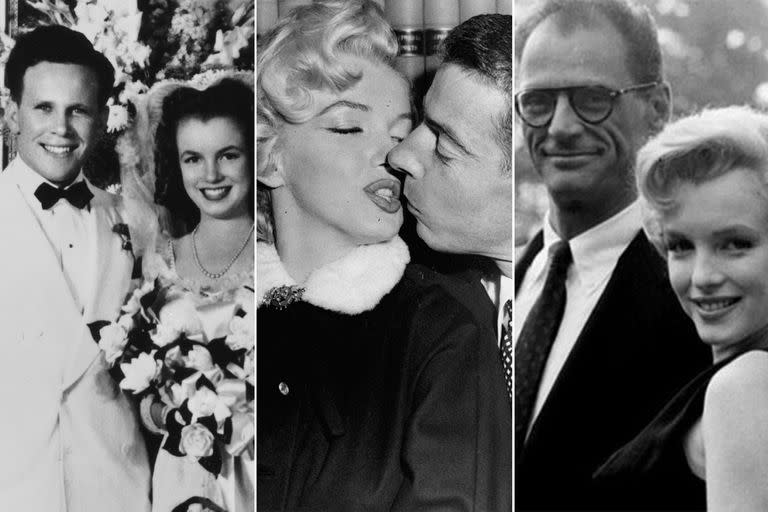 Los tres maridos de Marilyn Monroe: los hombres que conocieron a la mujer escondida detrás del mito