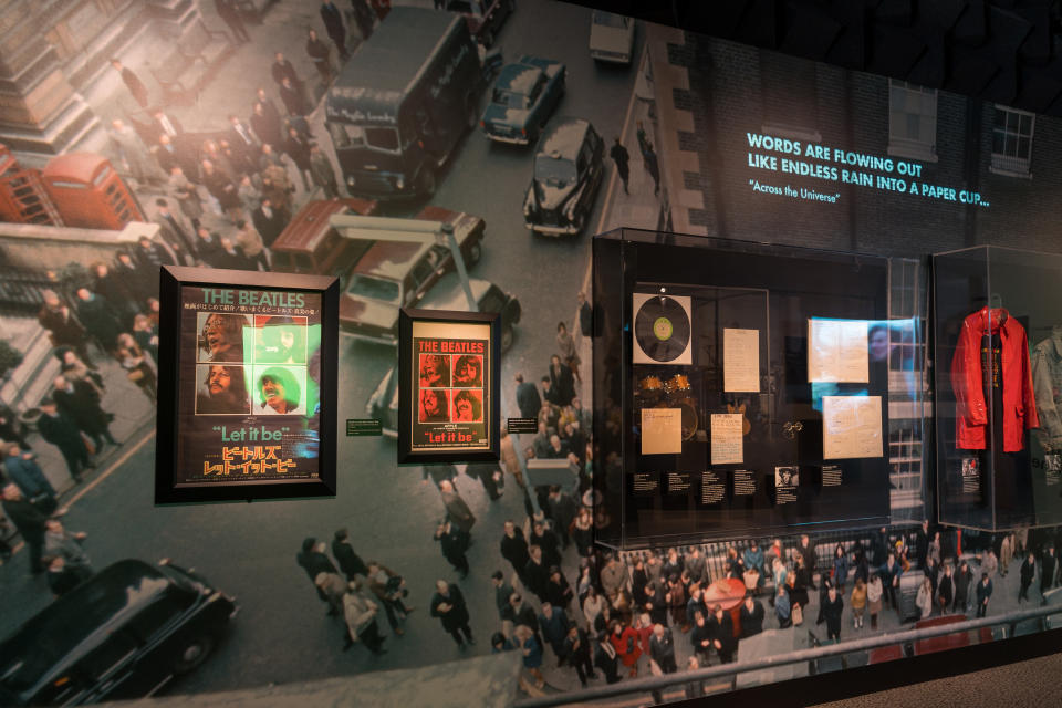 The Beatles ‘ ‘Get Back to Let It Be’ exhibit at the Rock and Roll Hall of Fame museum in Cleveland - Credit: Eduardo Olmeda