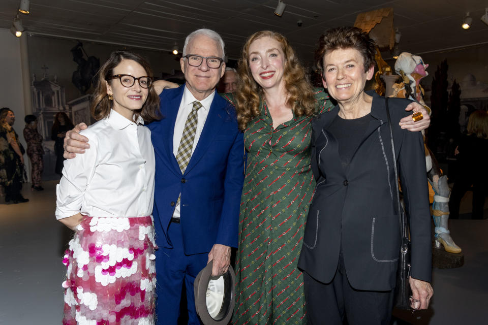 Anne Stringfield, Steven Martin, Rachel Feinstein, Ursula von Rydingsvard