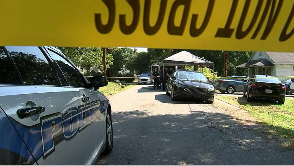 Kannapolis Police went to a home day care on James Street on Thursday, June 2, 2022, and found two people who had been fatally shot.