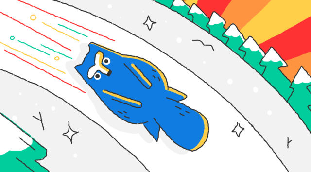 Doodle Snow Games - Day 3 Doodle - Google Doodles