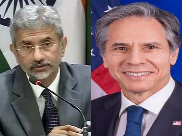 External Affairs Minister S Jaishankar and US Secretary of State Antony Blinken