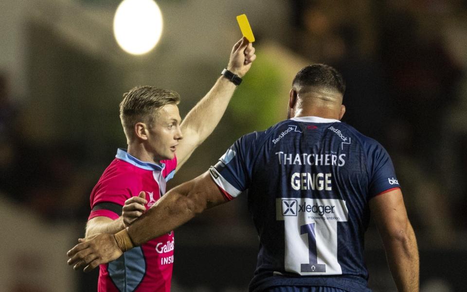 Exeter Chiefs rout Bristol Bears as Ellis Genge falls foul of referee - GETTY IMAGES