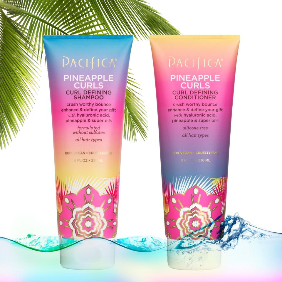 Pacifica Pineapple Curl Defining Shampoo & Conditioner