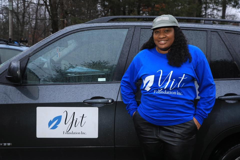 Sharon Toney-Finch, founder of the YIT Foundation in Monticello on December 6, 2022. The YIT Foundation's mission is to raise awareness of premature births and support families who's children are premature. 