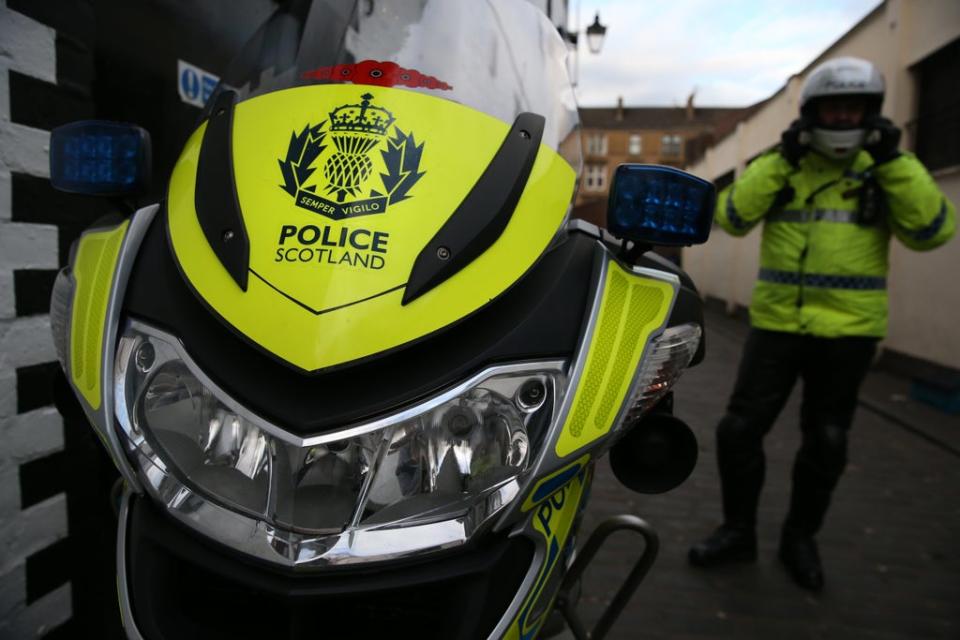 Emergency services remain at the scene (Andrew Milligan/PA) (PA Archive)