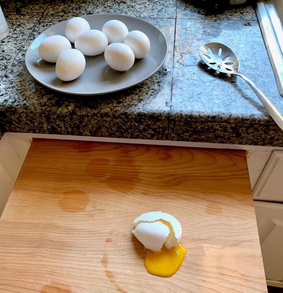 Ina Garten eggs on toast