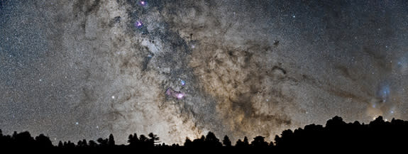 "River of Light," a highly commended entry in the skyscapes category in the Royal Observatory's annual Insight Astronomy Photographer of the Year competition. Taken July 21, 2014 at Lac d’Aumar Parc National des Pyrénées, Hautes-Pyrénées, Franc