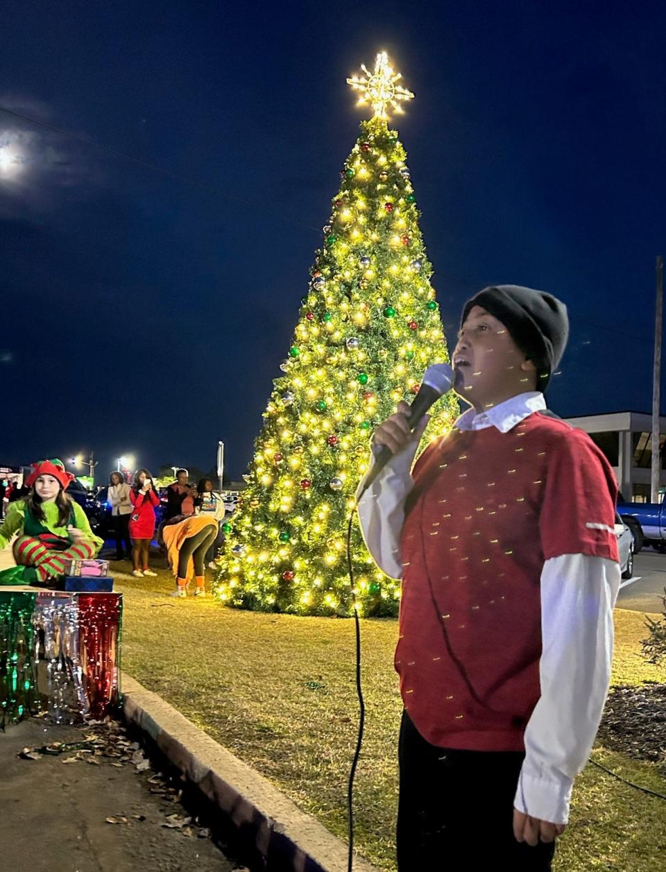 Scenes from the Wrens Christmas Tree lighting.