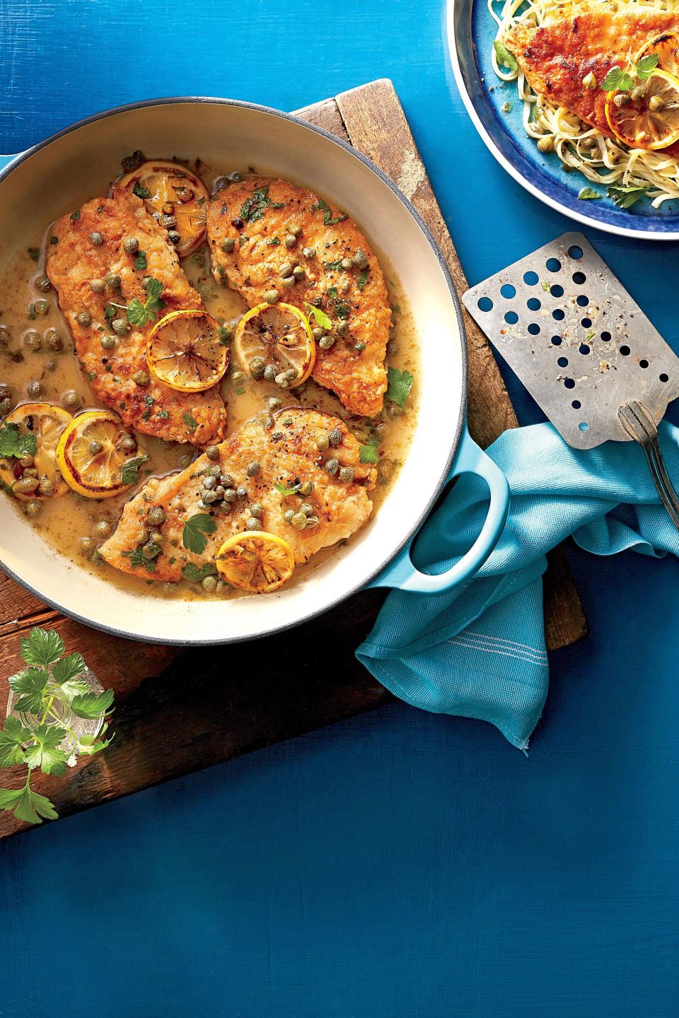 Cast-Iron Chicken Piccata