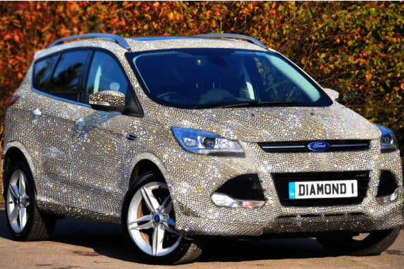 Diamond-encrusted Ford Kuga