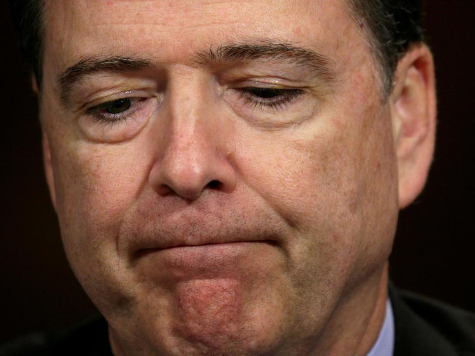 James Comey is 'a canary in the coal mine' of Donald Trump presidency, lawyers warned in November