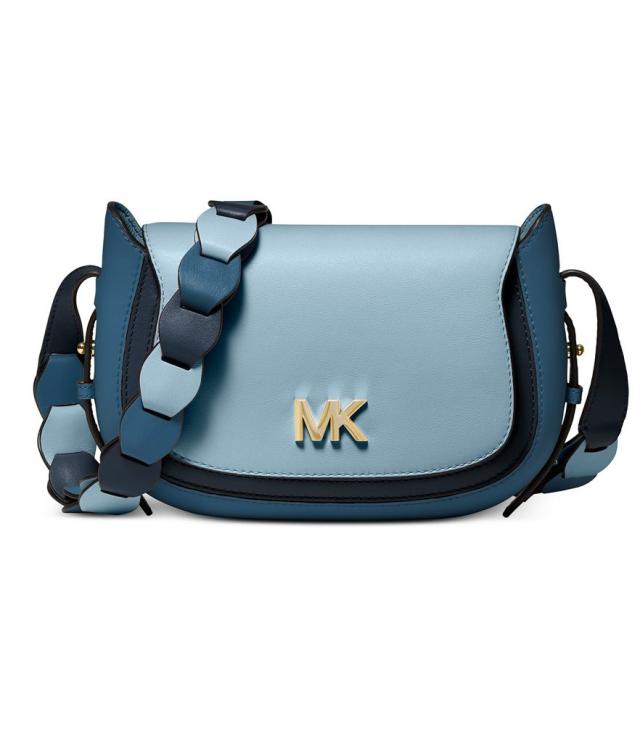 Michael Kors Brooklyn Medium Convertible Leather Shoulder Bag - Macy's |  Leather shoulder bag, Shoulder bag, Leather