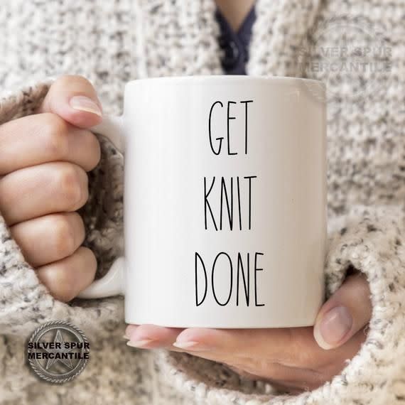 3) Get Knit Done Mug