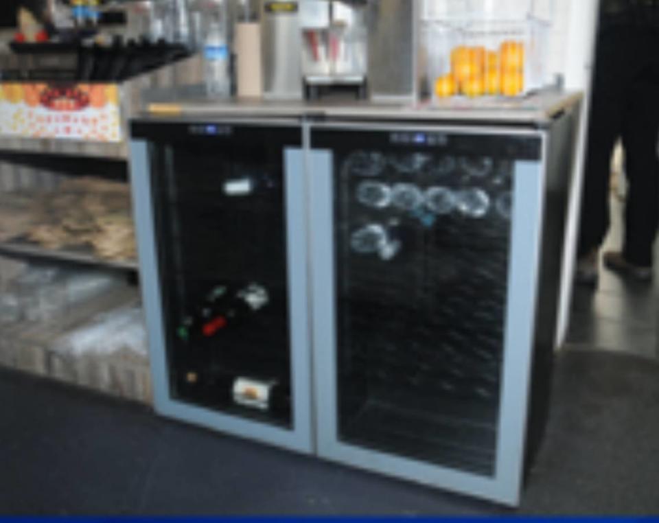 The Miami-Dade County State Attorney’s Office says former School Board member Lubby Navarro bought items like this wine cooler with her school district-issued credit card.