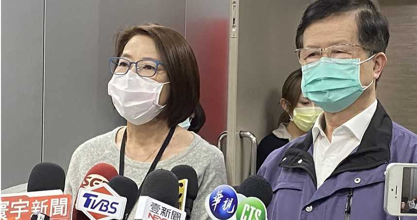台北市副市長黃珊珊（左）11日表示，男子無視居家檢疫規定，北市依法開罰100萬元。（圖／報系資料照）