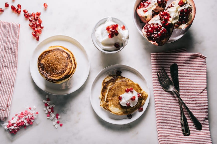 Yogurt Pancakes from I Am a Food Blog