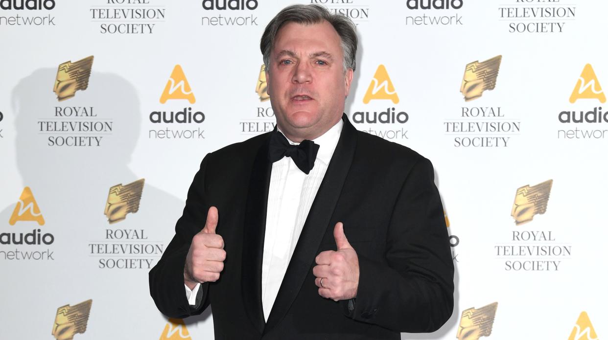 Ed Balls has taken in a Ukrainian family. (PA)