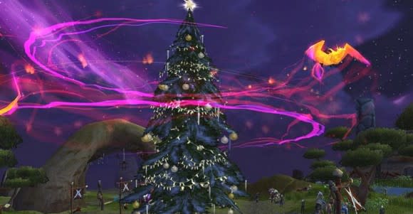 Phoenix and Winter Veil tree