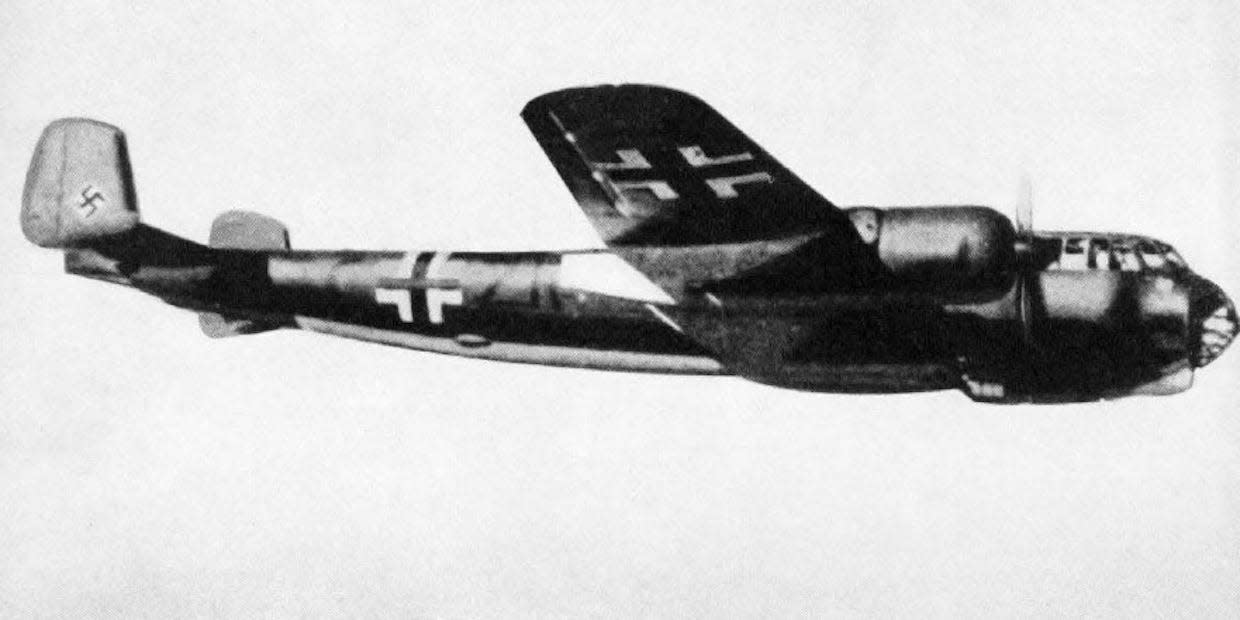 German Dornier Do 217E-2 bomber