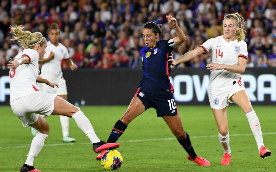 Lloyd slotted in the USA's second goal - Jonathan Dyer/USA TODAY SPORTS