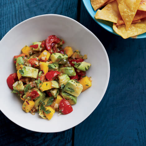 Chunky Avocado-and-Mango Guacamole